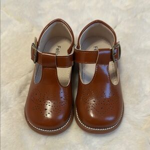 Brown Mary Jane Dress Shoes